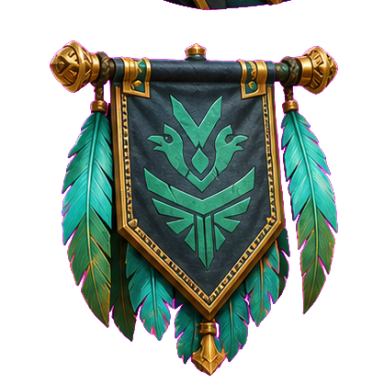 feather banner